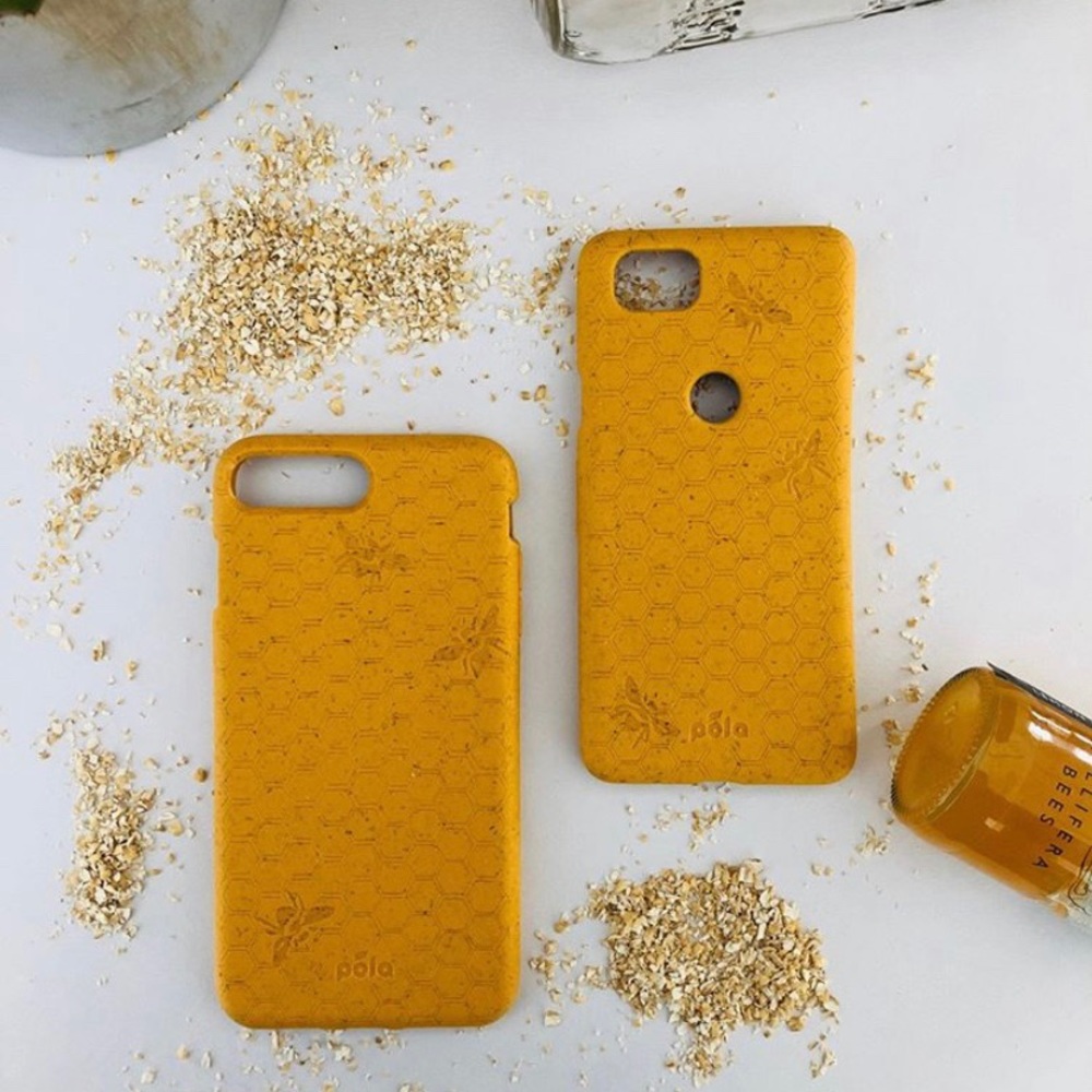 Biodegradable HoneyBee iPhone 8 or compatible Case